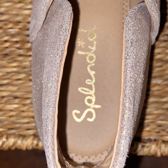 Splendid Petunia Shimmer Metallic Gold Booties-Fine Leather-Women Size 10 - Picture 9 of 13